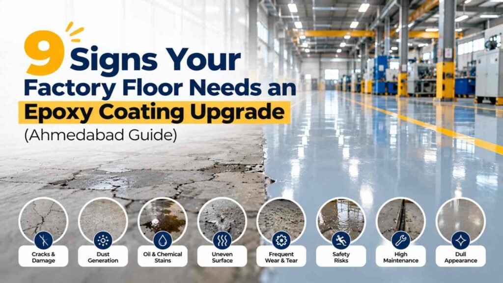 9 Signs Your Factory Floor Needs an Epoxy Coating Upgrade (Ahmedabad Guide)